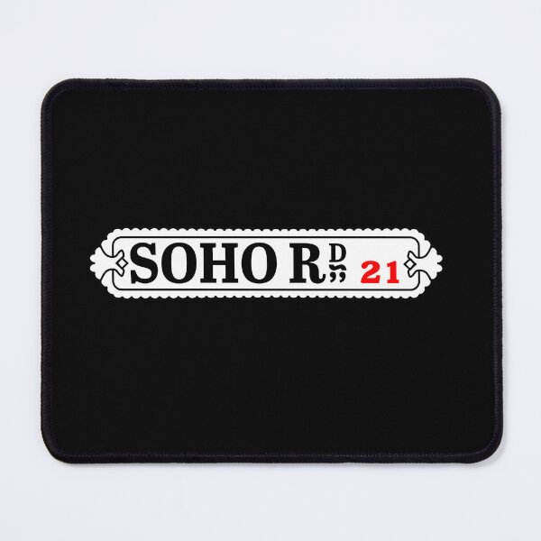 Item preview, Retro Soho Road Birmingham Street Sign Design designed and sold by retrobrum.