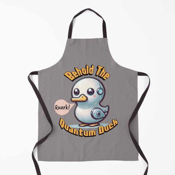 Item preview, Behold the Quantum Duck Quarky Science Pun designed and sold by ModernScienceUS.