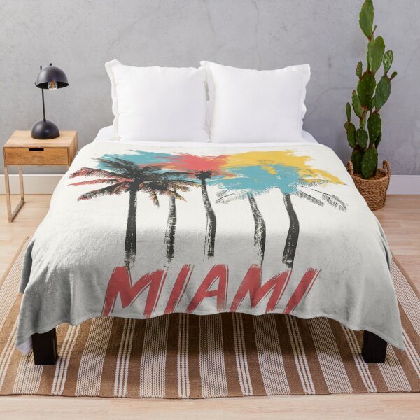 Item preview, Vibrant Miami Palms designed and sold by Retro Travel Design.