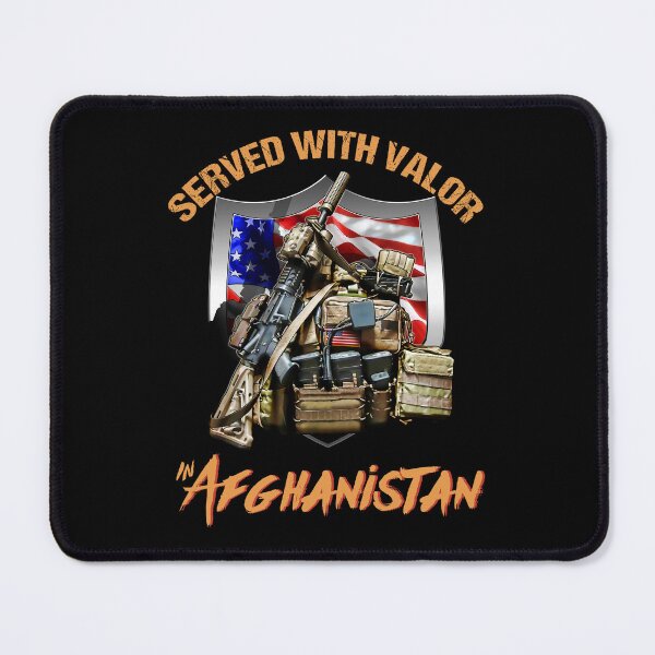 Item preview, Veteran Afghanistan War Served With Valor In Afghanistan designed and sold by fantasticdesign.