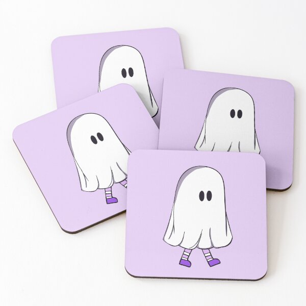 Item preview, Cute Ghost with Legs designed and sold by NamasteDoodles.