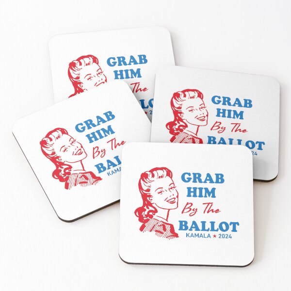 Item preview, Grab Him By The Ballot - Kamala 2024 designed and sold by vestalshop.