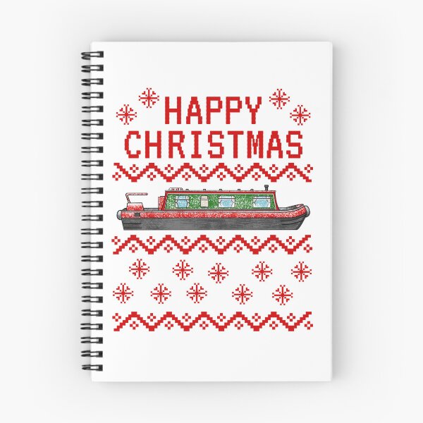 Artikelvorschau, Narrowboat Hässliches Weihnachtskanalboot entworfen und verkauft von doodlerob.