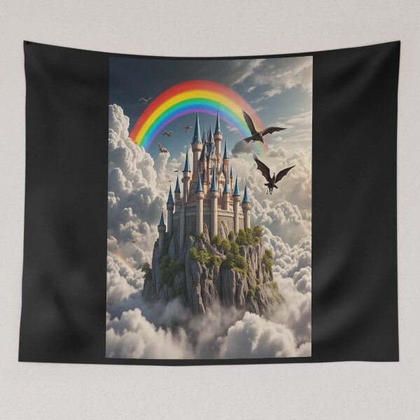 Item preview, Rainbow Castle designed and sold by REINADODESIGNS.
