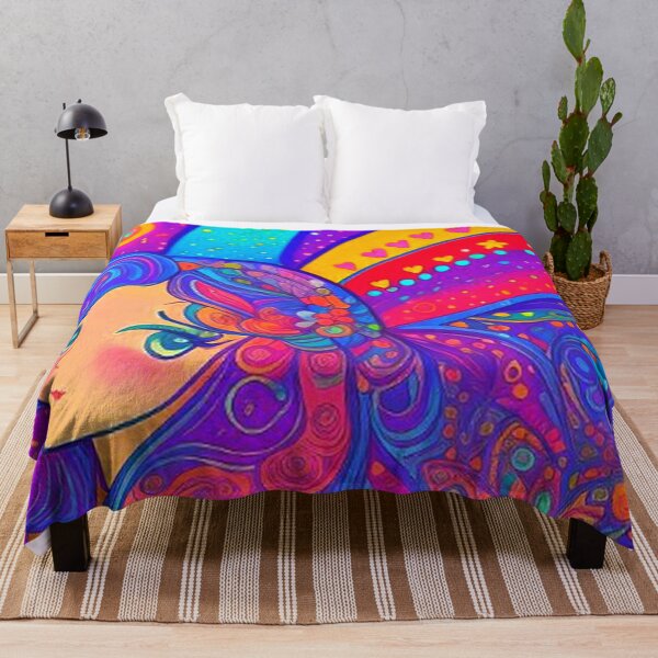Item preview, Psychedelic Colorful 60's designed and sold by TheDarkWardrobe.
