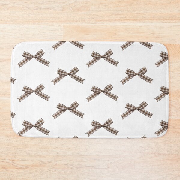 Item preview, Coquette brown gingham  bow designed and sold by Pixiedrop.