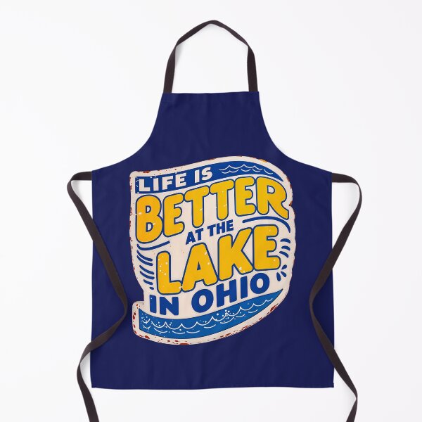 Item preview, Life Is Better At The Lake In Ohio USA America Quote designed and sold by TheArtOfPat.