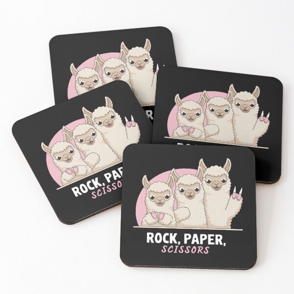 Item preview, Alpaca paws rock paper scissors  designed and sold by Worldofgifts.