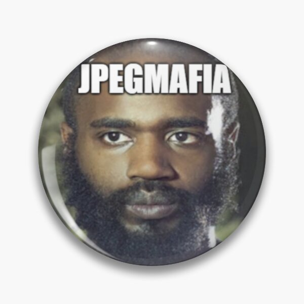 Item preview, JPEGMAFIA Death Grips MC Ride Funny Rap Pin designed and sold by MONIKUH.