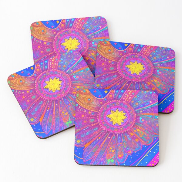 Item preview, Psychedelic Colorful 60's  designed and sold by TheDarkWardrobe.