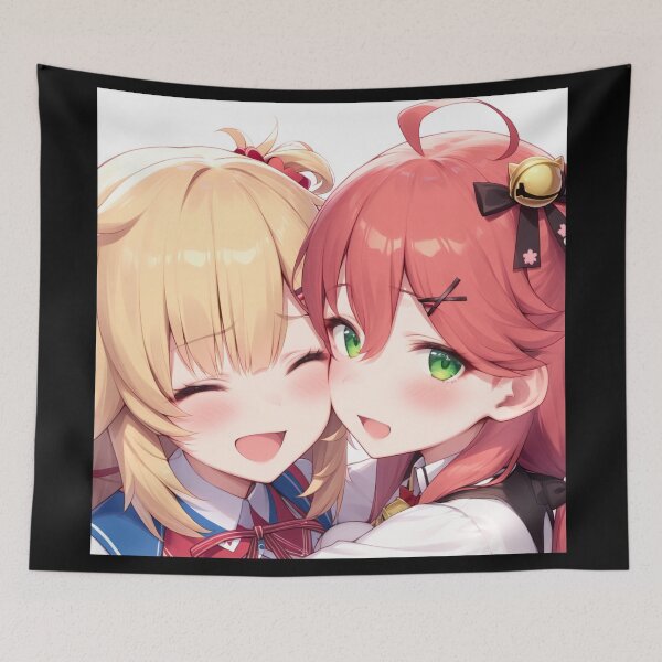 Item preview, Sakura Miko - Akai Haato designed and sold by Weeb  Store.