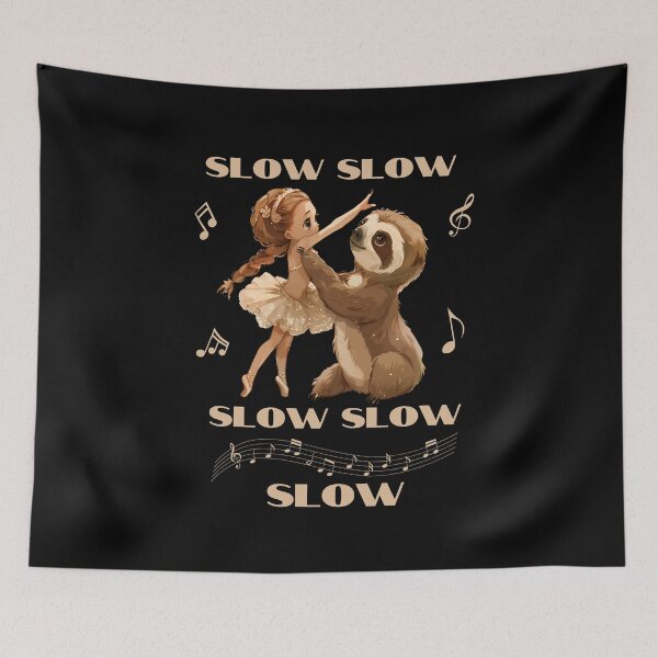 Item preview, Dancing Sloth and Ballerina Funny T-Shirt designed and sold by OwlWorks.