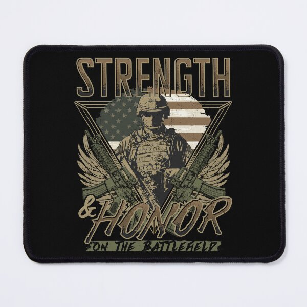 Item preview, Veteran Afghanistan War Strength & Honor On The Battlefield designed and sold by fantasticdesign.