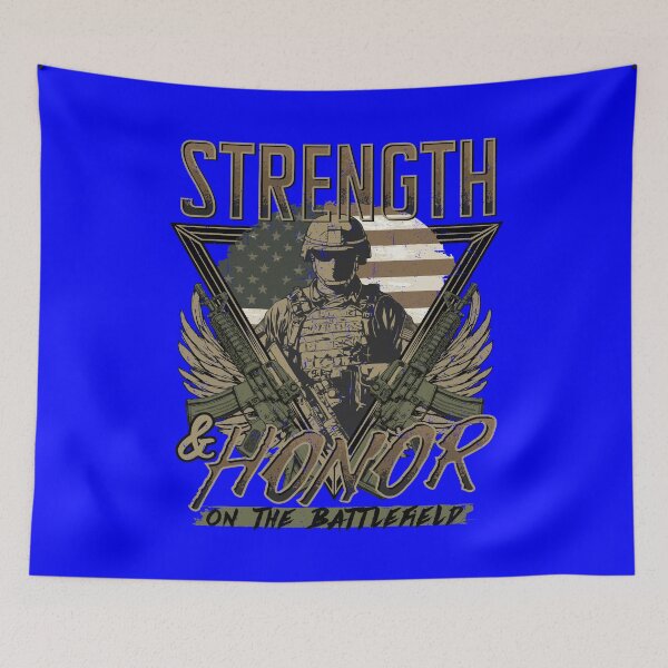 Item preview, Veteran Afghanistan War Strength & Honor On The Battlefield designed and sold by fantasticdesign.