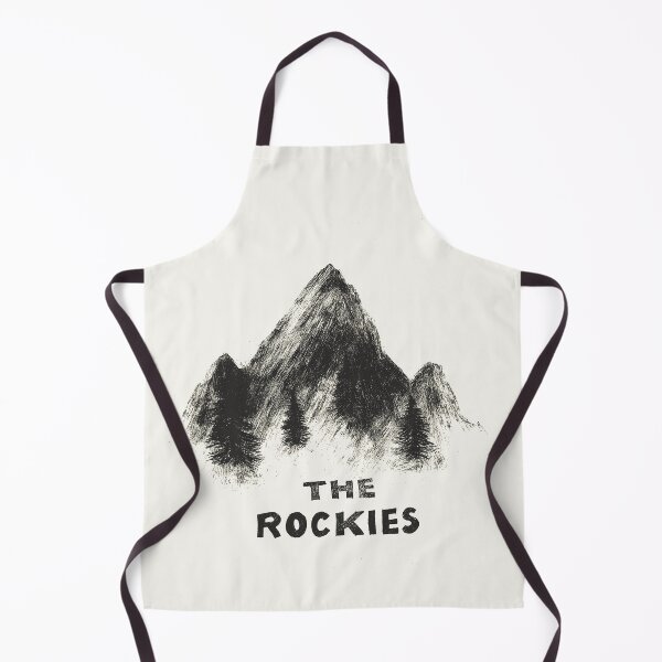 Artikelvorschau, Die minimalistische Skizze der Rockies entworfen und verkauft von Retro Travel Design.
