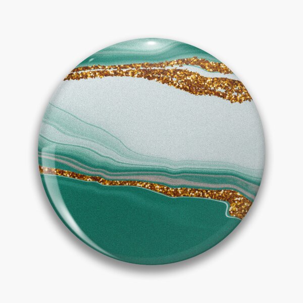 Item preview, Green with Gold Glitter Vein designed and sold by barbi704.