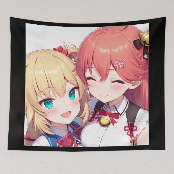 Item preview, Sakura Miko - Akai Haato designed and sold by Weeb  Store.