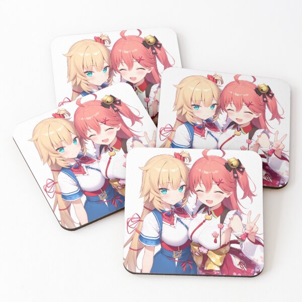 Item preview, Sakura Miko - Akai Haato designed and sold by Weeb  Store.