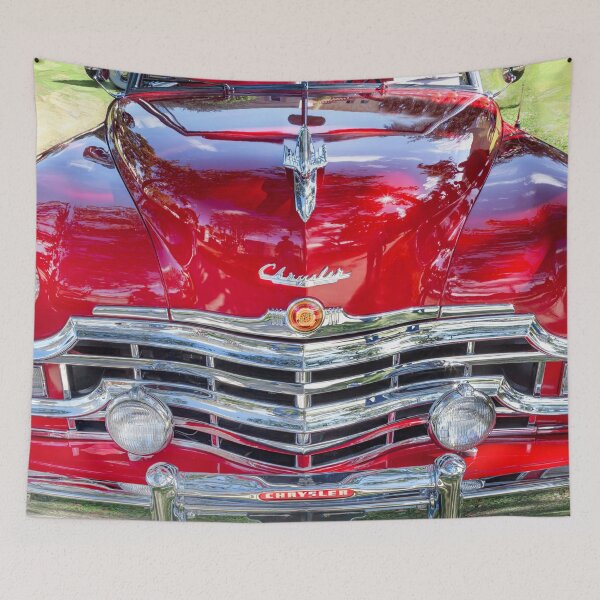 Item preview, 1949 Red Chrysler Town and Country Woody Convertible X118 designed and sold by RichFrancoCars.