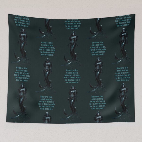 Item preview, gothic mermaid designed and sold by La Loca.