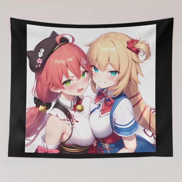 Item preview, Sakura Miko - Akai Haato designed and sold by Weeb  Store.