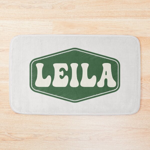 Item preview, LEILA Personalized Name Birthday Tag Family Name LEILA Girl Custom Name First Name Last Name  designed and sold by HalloweenGift.