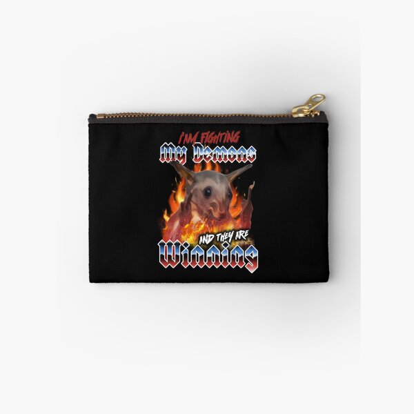 Item preview, possum fighting demons designed and sold by unfamouzzz.