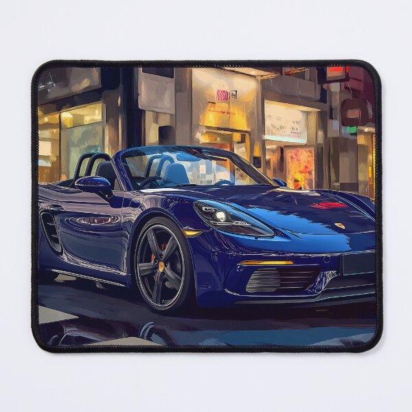 Item preview, Blue Porsche 718 Boxter II  -  Pop Art designed and sold by AutoPopStudio.