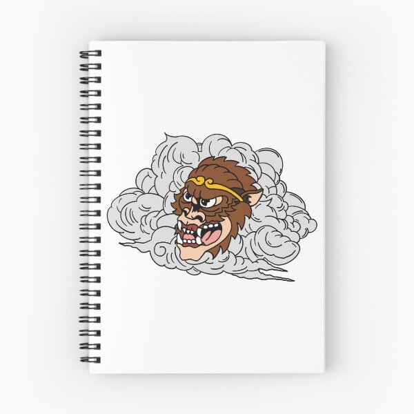 Item preview, Monkey King Sun Wukong & Somersault Cloud designed and sold by Animals-by-JB.