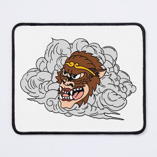Item preview, Monkey King Sun Wukong & Somersault Cloud designed and sold by Animals-by-JB.