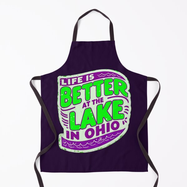 Item preview, Life Is Better At The Lake In Ohio USA America Quote designed and sold by TheArtOfPat.