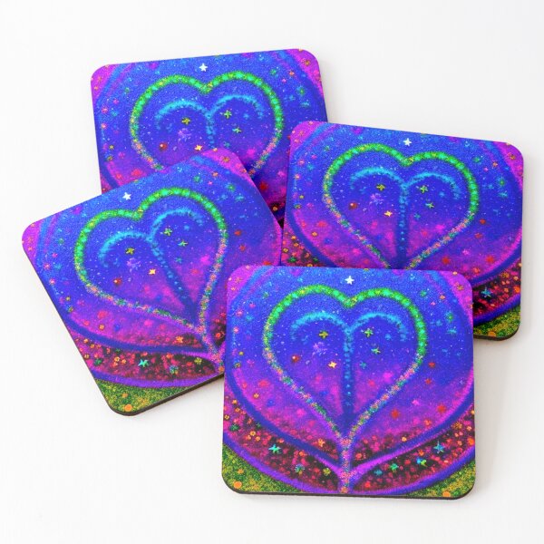 Item preview, Colorful Heart & Glitter designed and sold by TheDarkWardrobe.