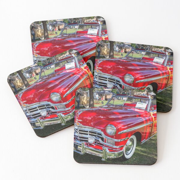 Item preview, 1949 Red Chrysler Town and Country Woody Convertible X121 designed and sold by RichFrancoCars.