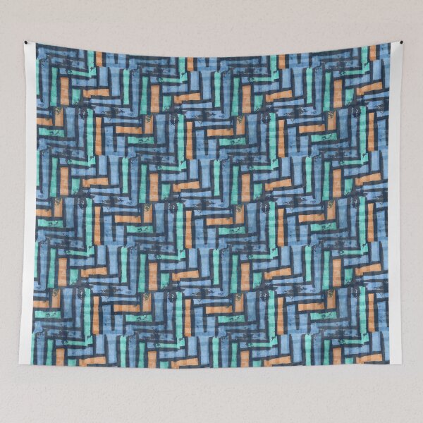 Item preview, Striped denim vibe designed and sold by Alessandro Remo Mazzoni Remotextiles.