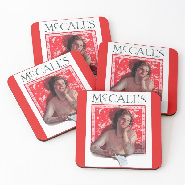 Item preview,  Vintage Christmas 1929 edition of Mccall´s  magazine cover. designed and sold by stevepaint.