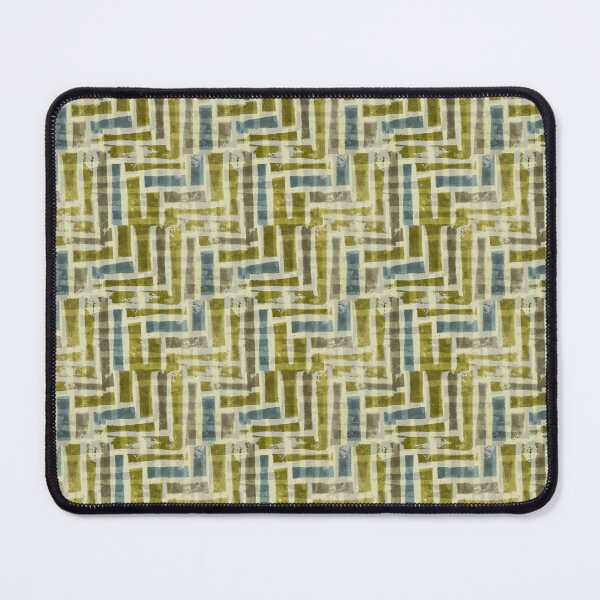 Item preview, Striped denim vibe Green designed and sold by Alessandro Remo Mazzoni Remotextiles.