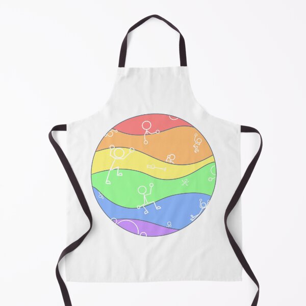 Item preview, abstract rainbow doodle designed and sold by Fia Soisson.