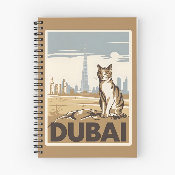 Item preview, Cat in Dubai designed and sold by kitty-kingdom.