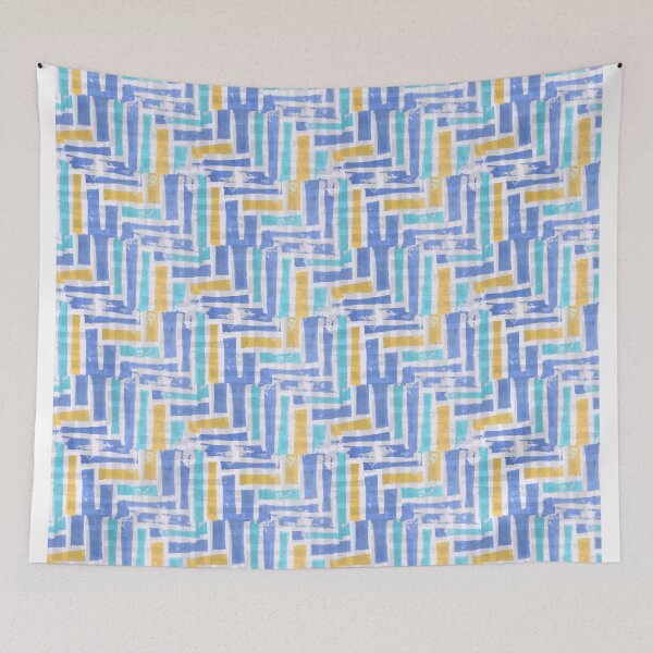 Item preview, Striped denim vibe Purple designed and sold by Alessandro Remo Mazzoni Remotextiles.
