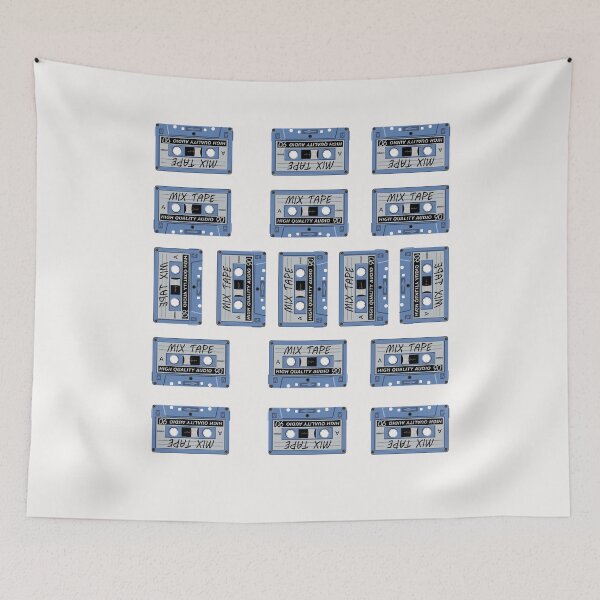 Item preview,  Old cassette 80's retro style all mixed up designed and sold by Wit & Wear Company.