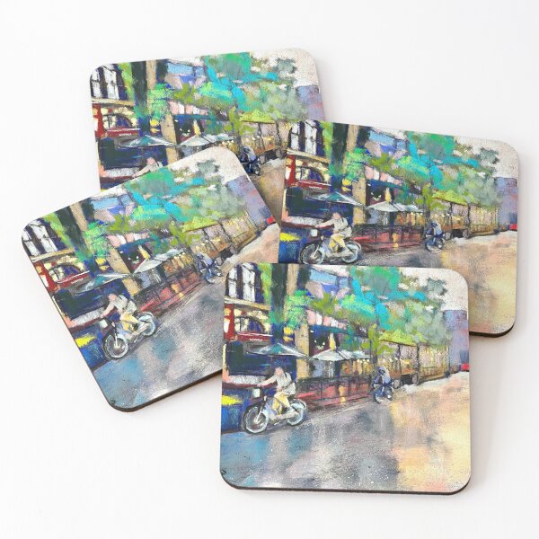 Item preview, Bixi in the rain designed and sold by Stephanie Bouchard.