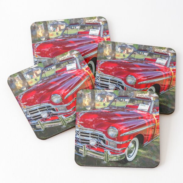 Item preview, 1949 Red Chrysler Town and Country Woody Convertible X123 designed and sold by RichFrancoCars.