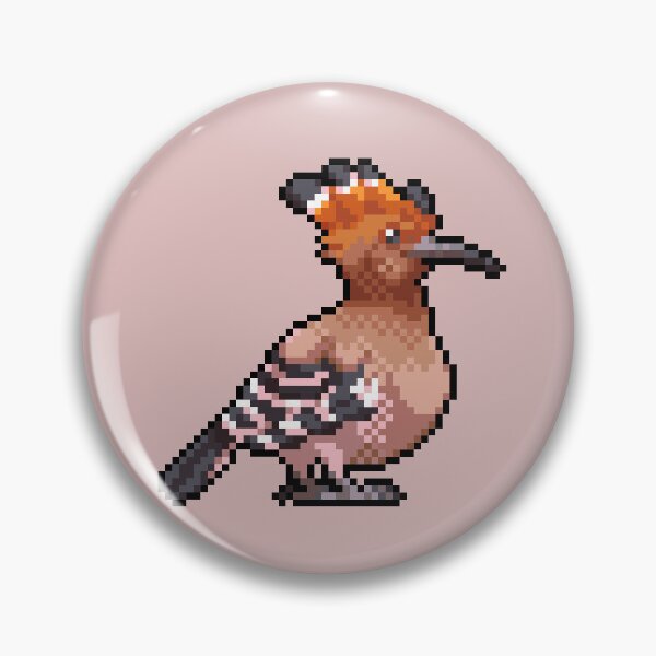 Item preview, Pixel African Hoopoe designed and sold by Shalmons.