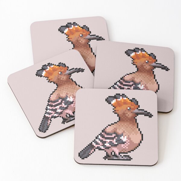 Item preview, Pixel African Hoopoe designed and sold by Shalmons.