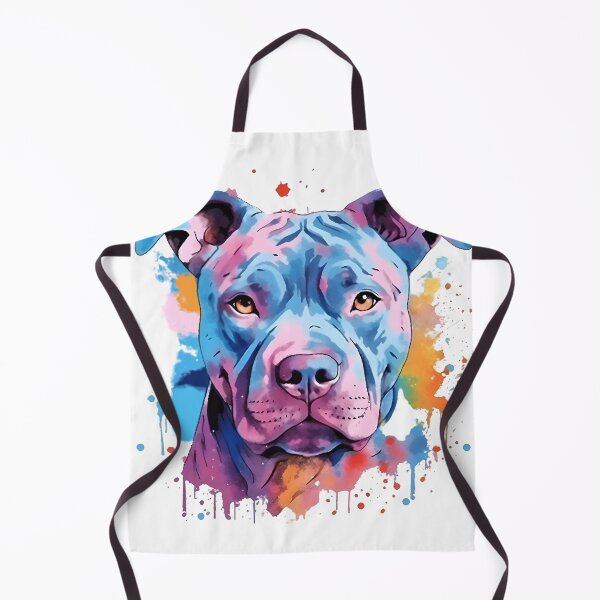 Item preview, Pitbull | Colorful Watercolor Design #11 designed and sold by MatsurexDesigns.
