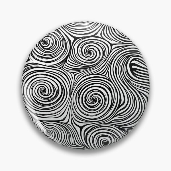Item preview, A simple black and white spiral waves Design . designed and sold by HEMRO.