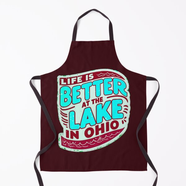 Item preview, Life Is Better At The Lake In Ohio USA America Quote designed and sold by TheArtOfPat.