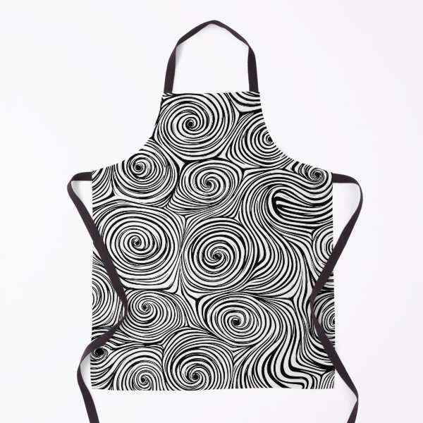 Item preview, A simple black and white spiral waves Design . designed and sold by HEMRO.