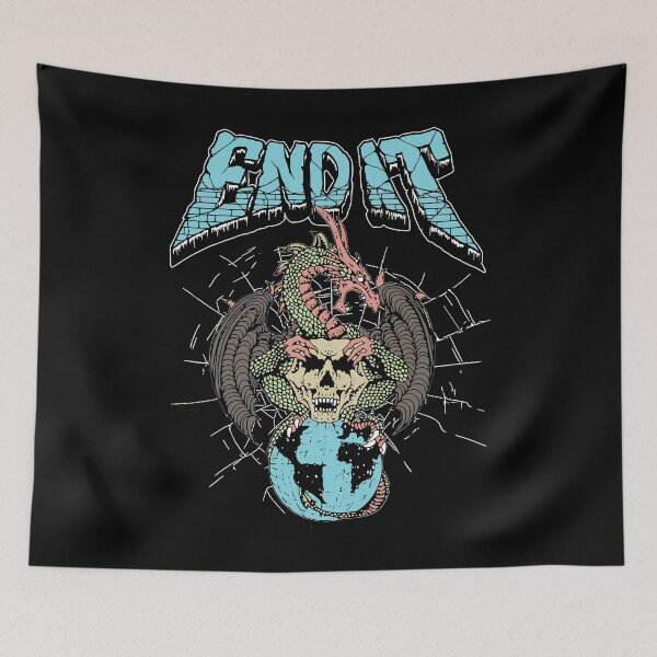 Item preview, End It Dragon Skull designed and sold by Margaretgraf.