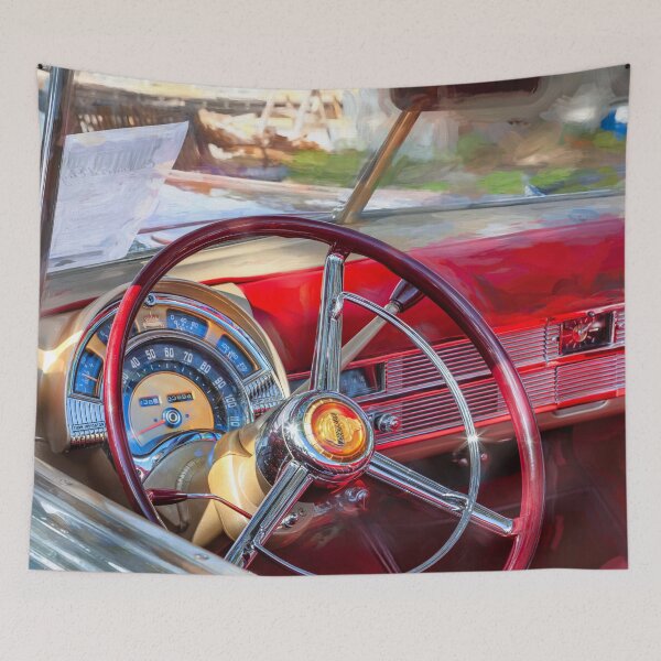 Item preview, 1949 Red Chrysler Town and Country Woody Convertible X126 designed and sold by RichFrancoCars.